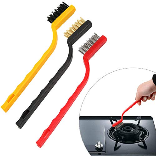 Gas Stove Cleaning Brush 3 Pieces Set - Ifsha Mart Online Shopping in Pakistan